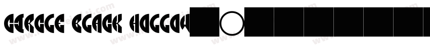 Circle Black Hollow(1)字体转换
